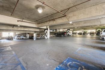 Parking garage at Grand Central Market Apartments, Los Angeles, CA, 90013